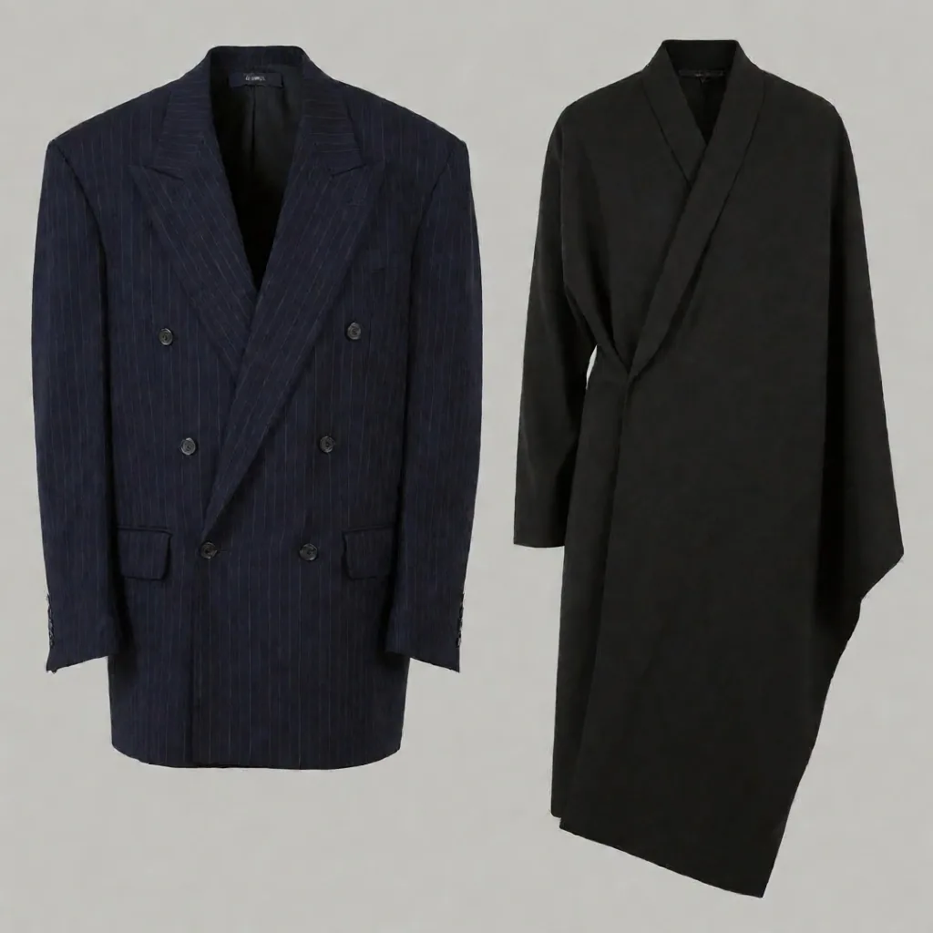 Power Suit und dekonstruierte Mode der 1980er Jahre
